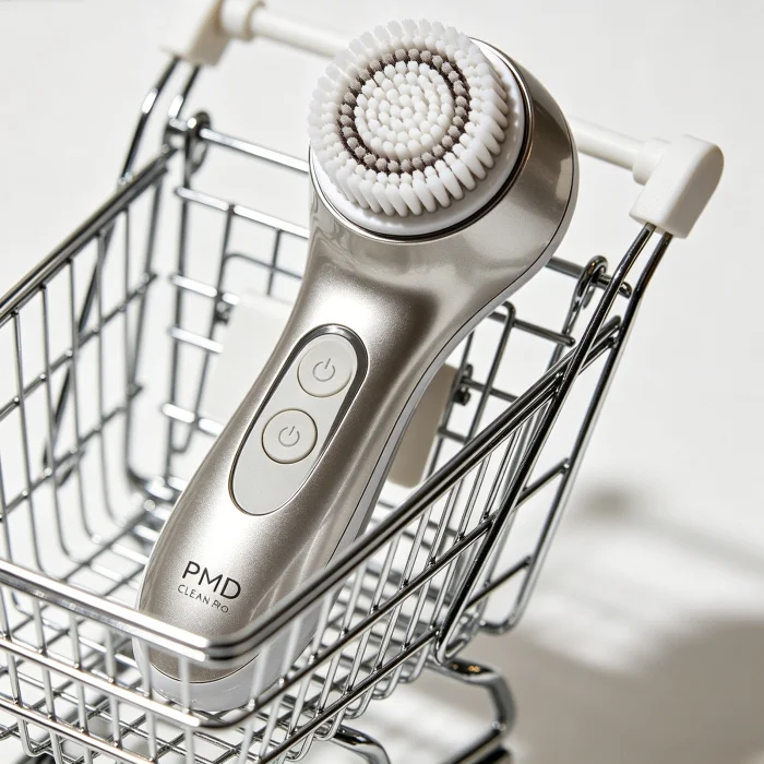Sephora online checkout page showing a PMD Clean Pro face brush in cart